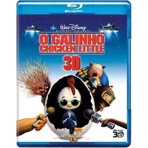 Blu-ray 3D O Galinho Chicken Little