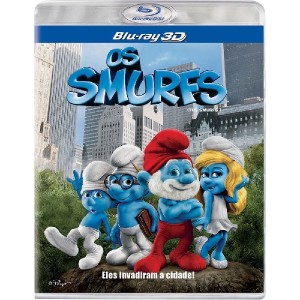 Blu-Ray 3D Os Smurfs