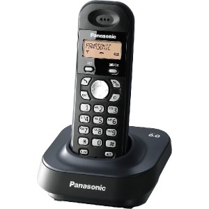 Telefone sem Fio Panasonic Preto Kx-Tg1381Lbh-Bk com Tecnologia DECT (1.9GHz) 