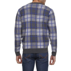 Cardigan Forum Tricot - Preto / Azul