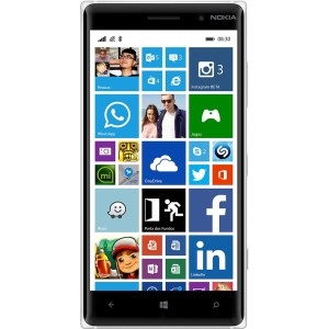 Smartphone Nokia Lumia 830 Desbloqueado Windows 8.1 Tela 5" 16GB 4G Wi-Fi Câmera 10MP - Branco
